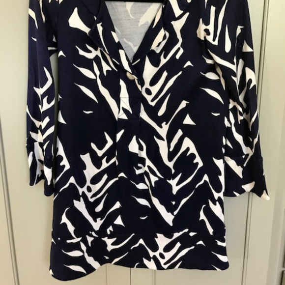 Diane von Furstenberg Vintage Silk Mini Dress - Picture 2 of 7